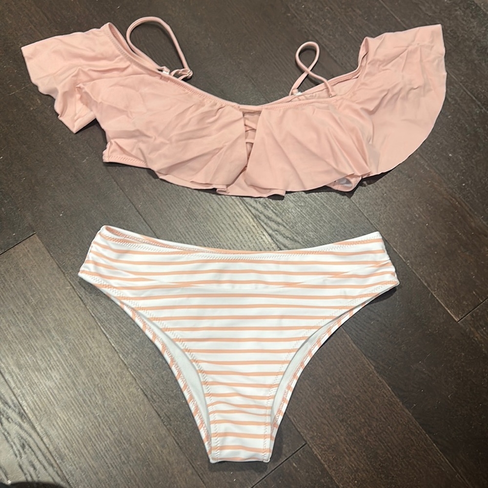 Light pink Bikini set
